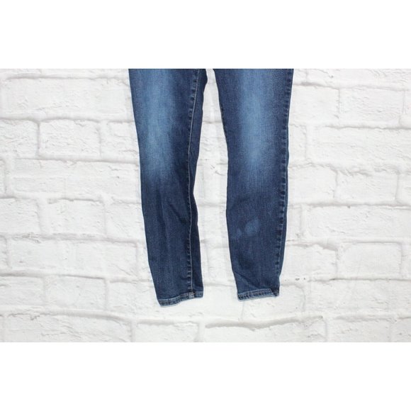 Lucky Brand Blue Cotton Denim Mid Rise Skinny Jeans Size 29 - Picture 3 of 8